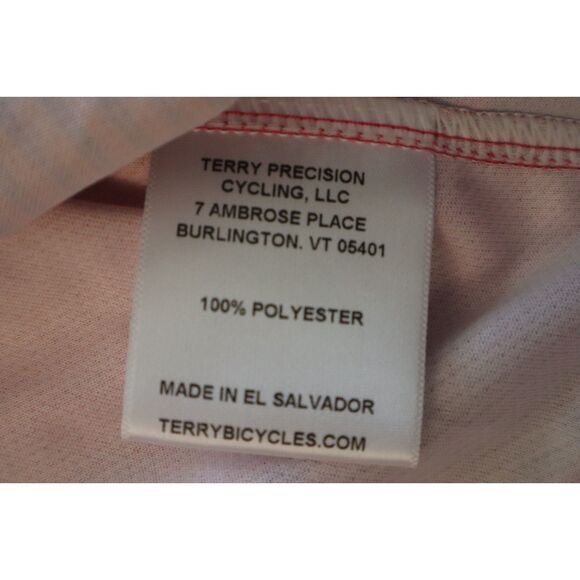 Terry 630840A2BZ3 Women's Sz S Level Up Pink Actif Biking Jersey - Picture 5 of 11